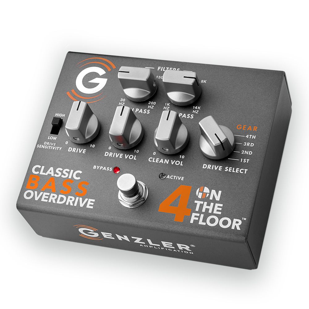 4 ON THE FLOOR CLASSIC BASS OVERDRIVE PEDAL