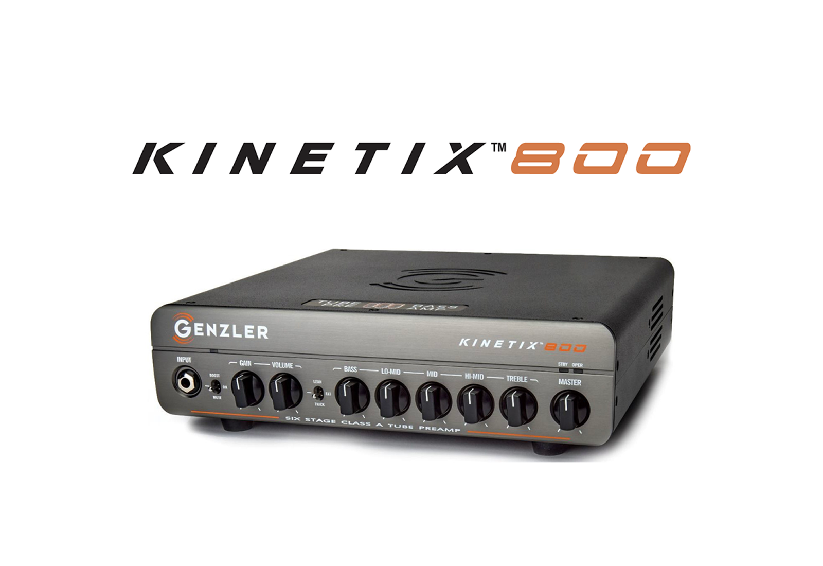 【新製品】ベースヘッドアンプ KINETIX 800の取り扱いを開始いたします。